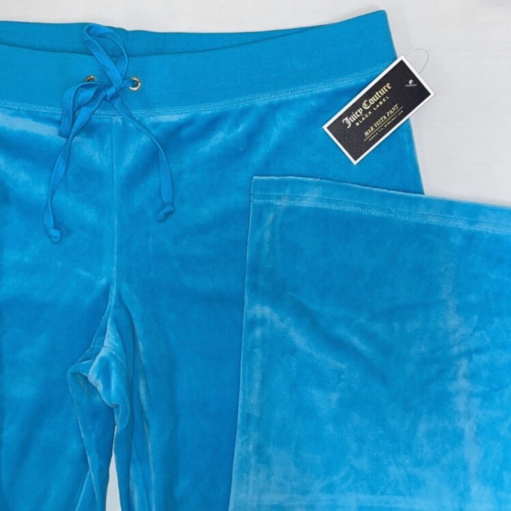 Juicy couture velour blue pant